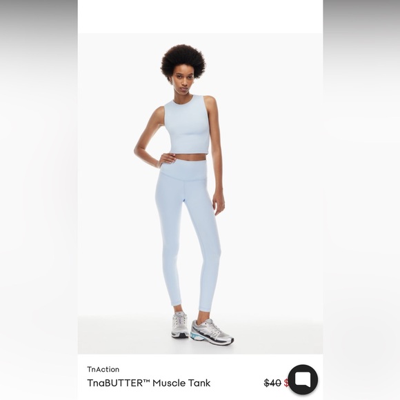 TNAButter muscle tank, black, M - Picture 4 of 8